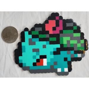 Ivysaur Menu Icon Pokemon Perler Bead Pixel Art